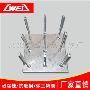 焊接綁腿式幕墻預埋件